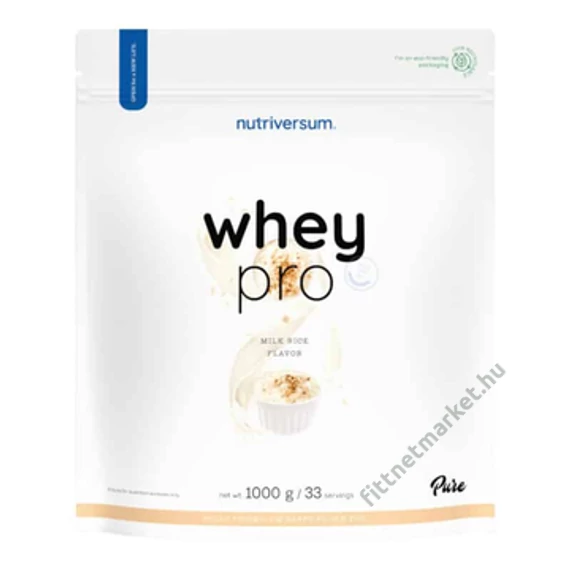 Nutriversum Whey Pro tejberizs 1000g