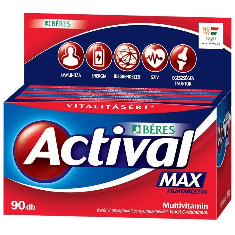 Béres Actival Max tabletta 90db