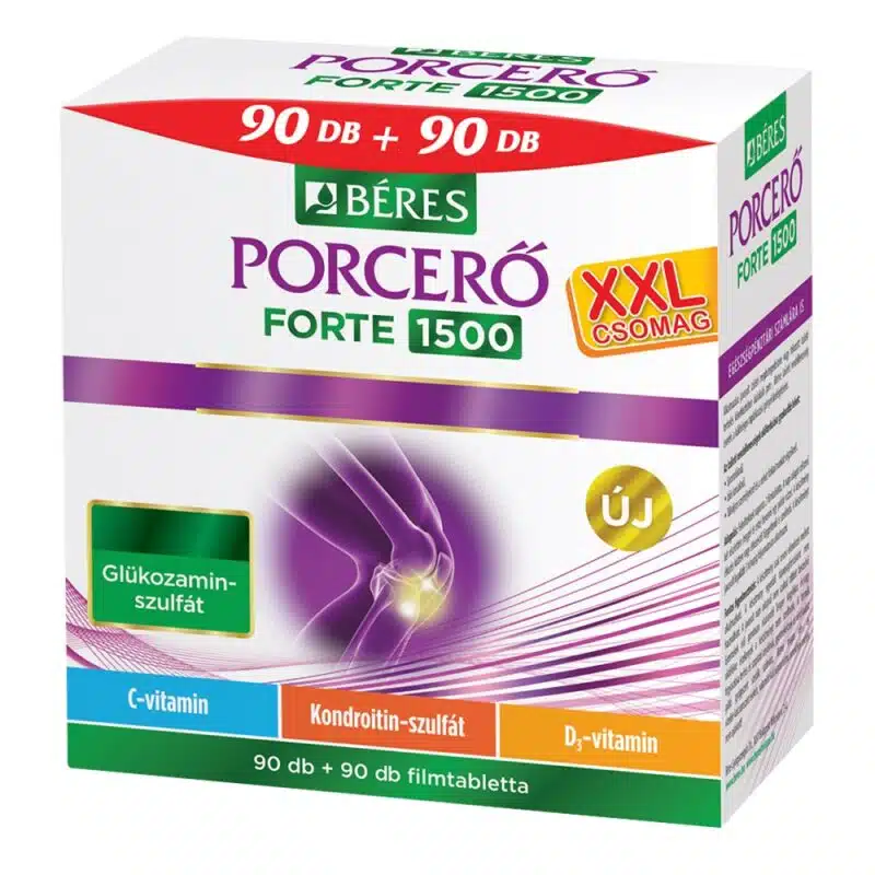 Béres porcerő forte 1500 filmtabletta 90+90db