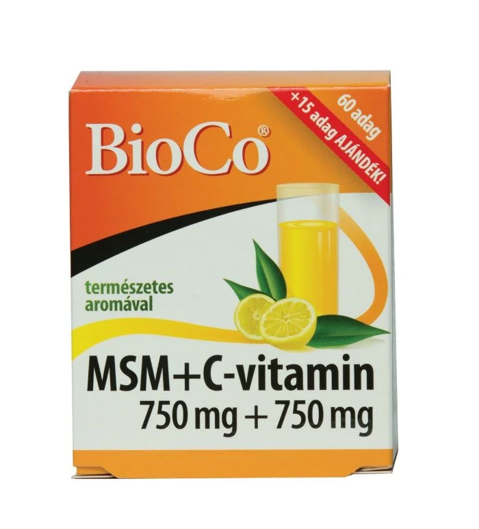 Bioco MSM+C-Vitamin italpor 750mg+750mg
