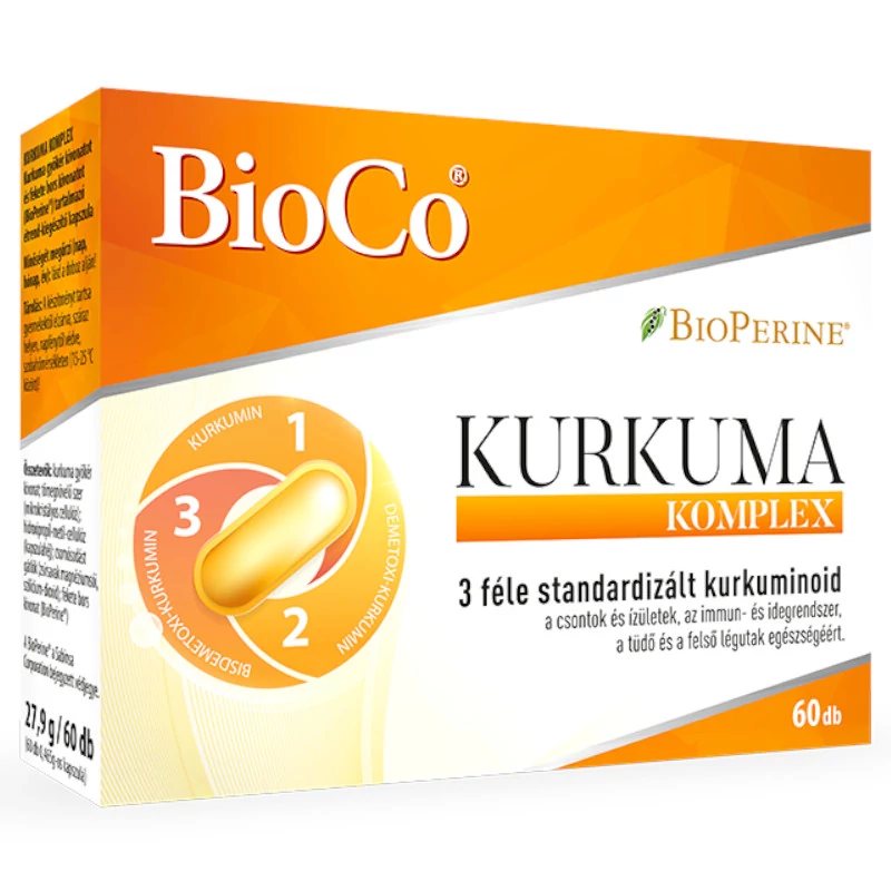 BioCo Kurkuma Komplex kapszula 60db