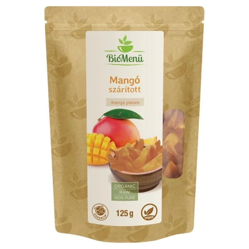 Biomenü Bio Mangó szárított 125g