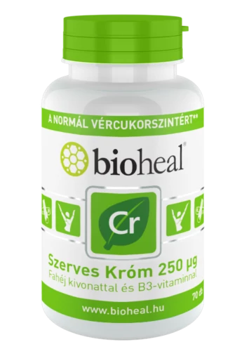 Bioheal Szerves & Természetes Króm tabletta 70 db