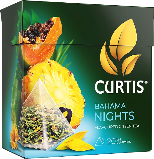 Curtis Bahama Nights ízesített zöld Tea 20x1,7g