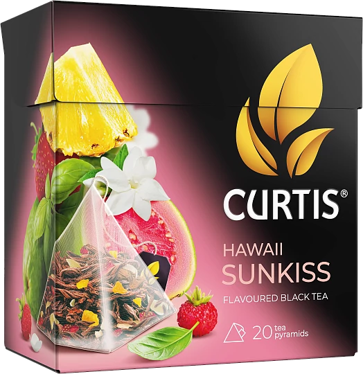 Curtis Hawaii Sunkiss Fekete Tea 20x1,7g