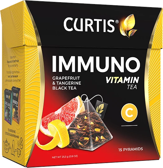 Curtis Immuno fekete tea 15x1,7g