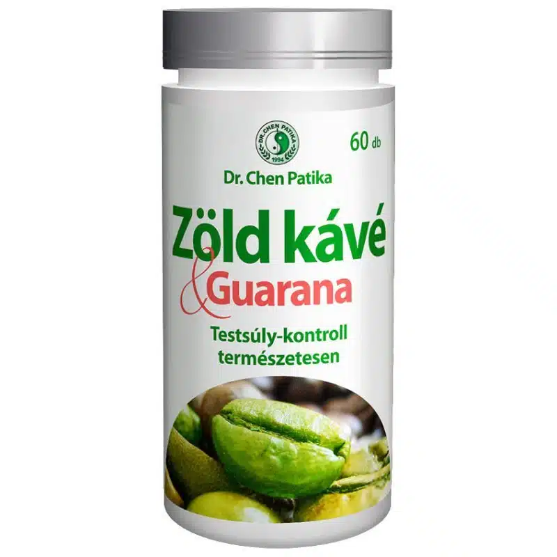 Dr. Chen Zöldkávé Guarana kapszula 60db