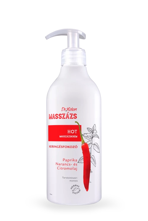 Dr. Kelen Hot masszázskrém 500ml