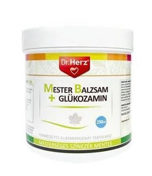 Dr. Herz Mesterbalzsam+Glükozamin krém 250 ml