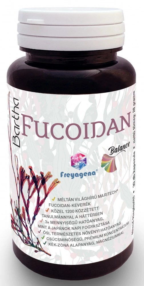 Freyagena Bartha Fucoidan kapszula 30db