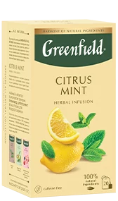 GREENFIELD Citrus Mint tea 20x1,5g