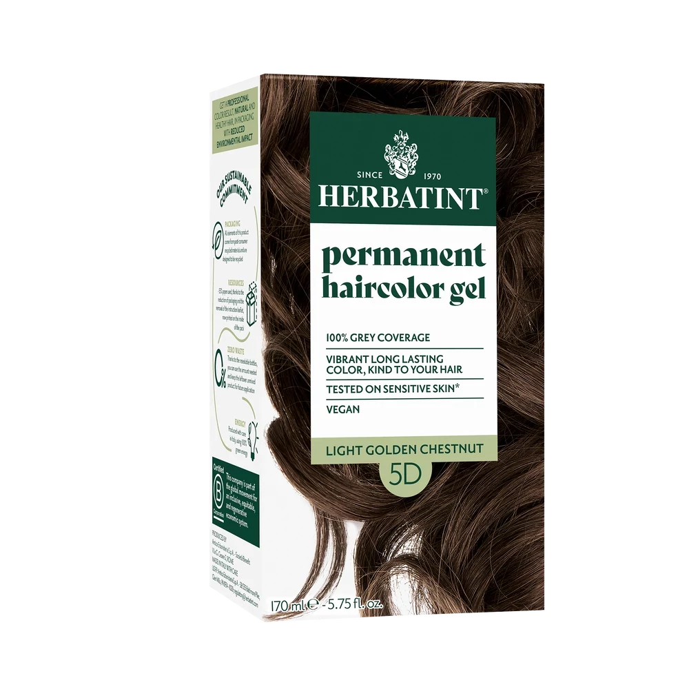 Herbatint 5d arany világos gesztenye hajfesték 170 ml