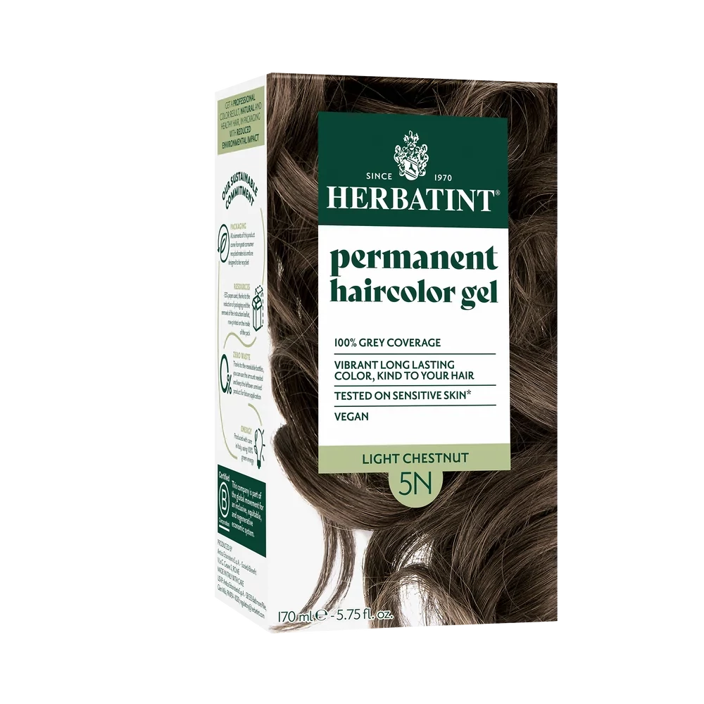 Herbatint 5n világos gesztenye hajfesték 170 ml