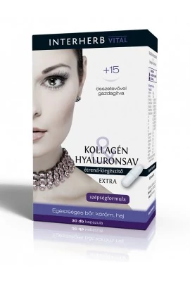 Interherb Kollagén és Hyaluronsav extra 30db