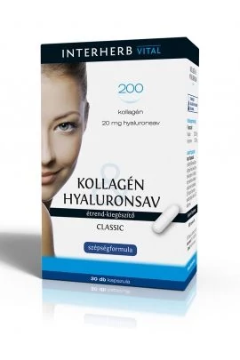 Interherb Kollagén & Hyaluronsav Classic 30db