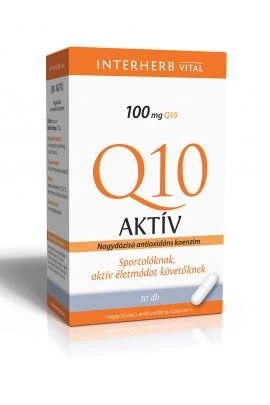 Interherb Q10 aktív kapszula 30db