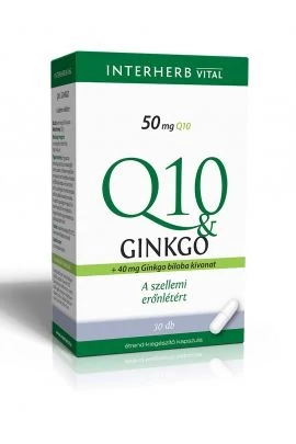 Interherb Q10+ginkgo extraktum kapszula 30db