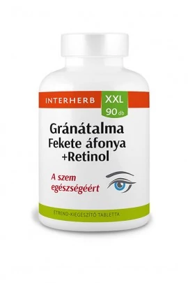 Interherb XXL Gránátalma-Fekete áfonya 90db