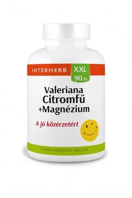 Interherb XXL valeriana-citromfű+magnézium 90db