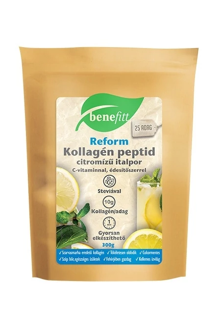 Benefitt Reform Kollagén italpor citrom ízű 300g