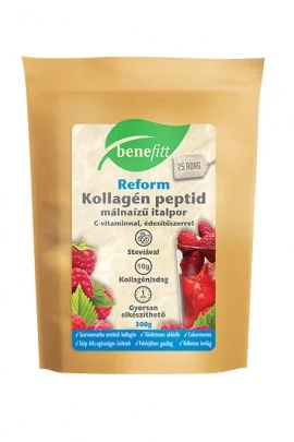 Benefitt Reform Kollagén italpor málna ízű 300g