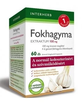Interherb napi 1 fokhagyma kapszula 60db
