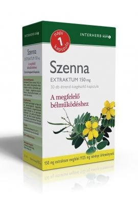 Interherb napi 1 szenna kapszula 30db