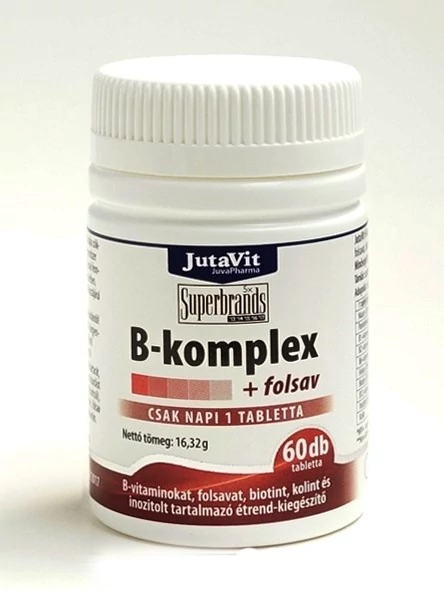 Jutavit B-komplex tabletta 60 db