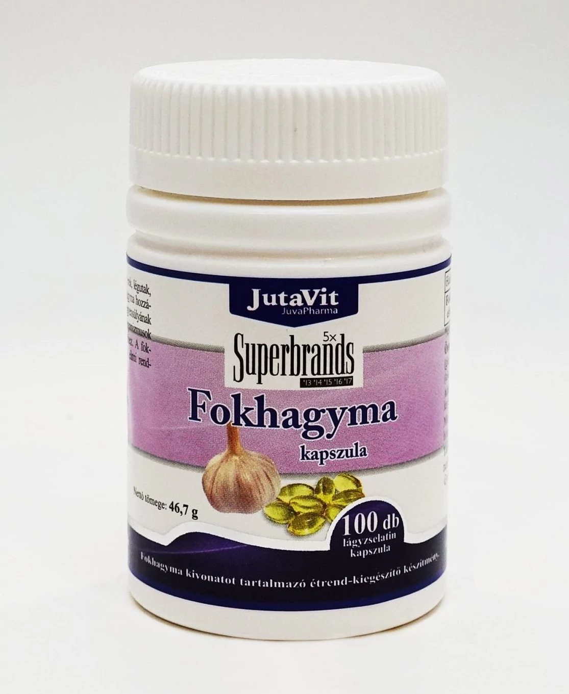 Jutavit Fokhagyma kapszula 100db