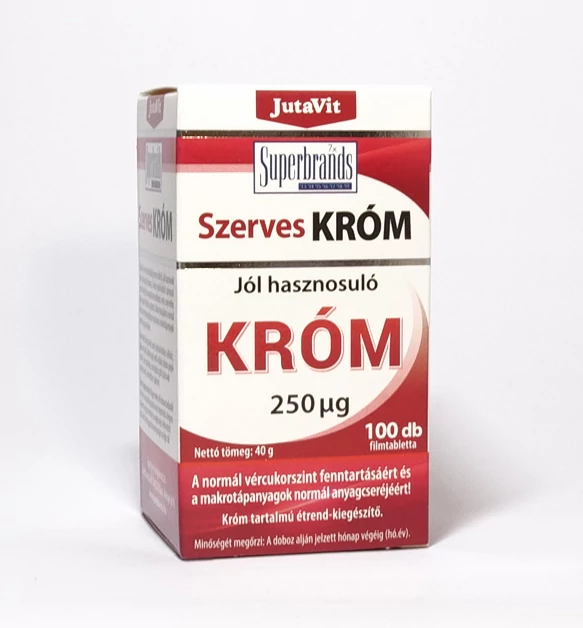 JutaVit Szerves króm tabletta 100db