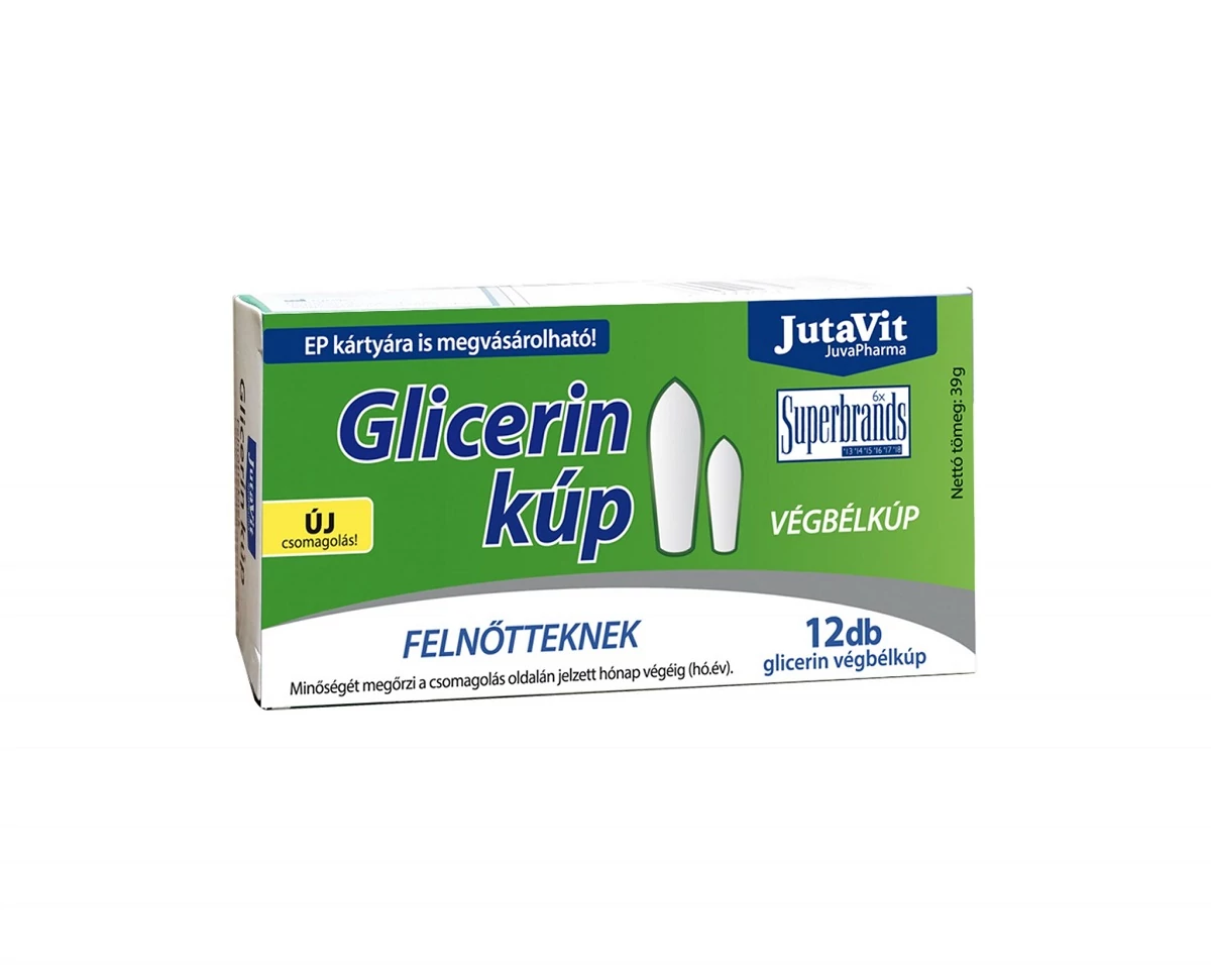 Jutavit Glicerin kúp felnőtteknek 12db