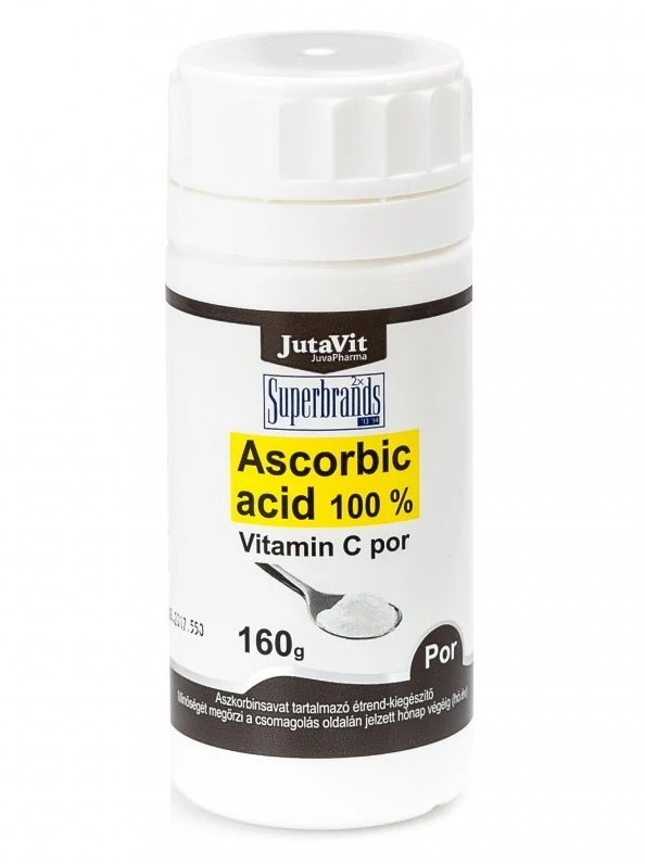 Jutavit Ascorbic Acid 100 % aszkorbinsav 160 g.