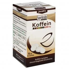 Jutavit Koffein 100mg tabletta 70db