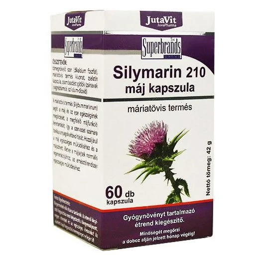 Jutavit Silymarin 210 Máj kapszula 60db