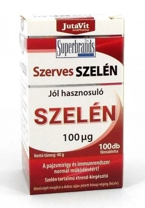 JutaVit szerves szelén tabletta 100db