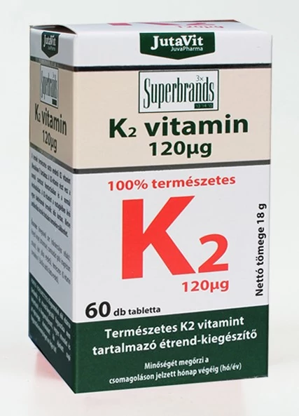 Jutavit K2-vitamin tabletta 60db