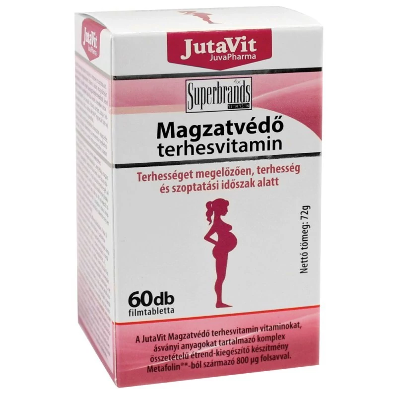 Jutavit Magzatvédő Terhesvitamin 60db