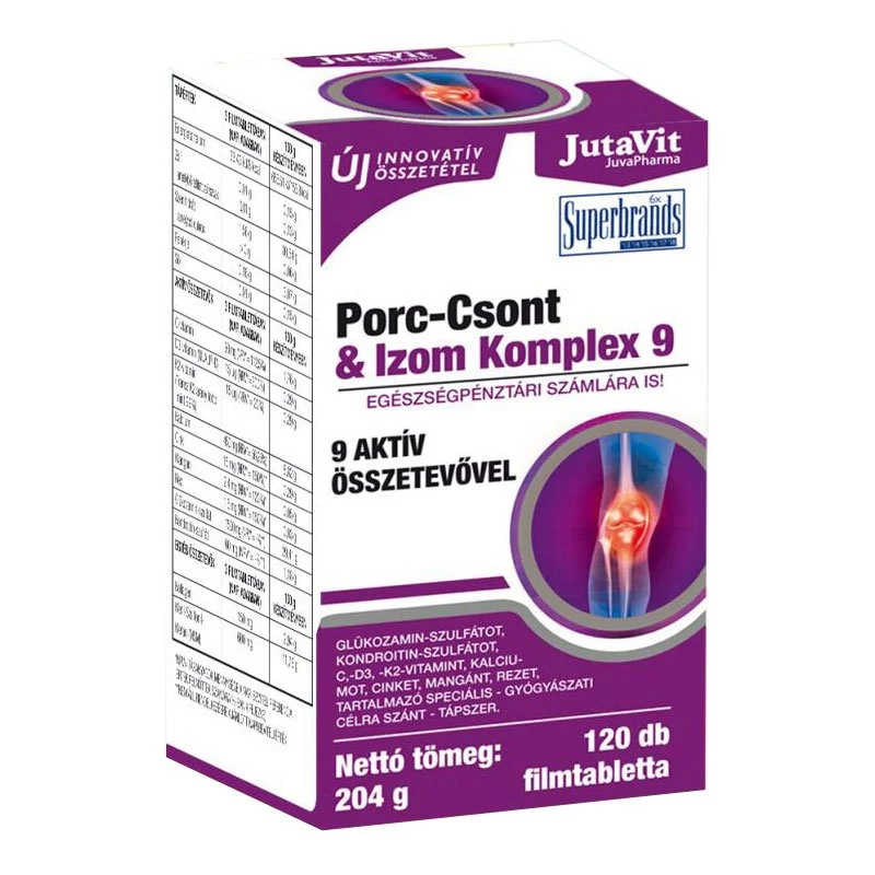Jutavit Porc-Csont&Izom Komplex 120 db