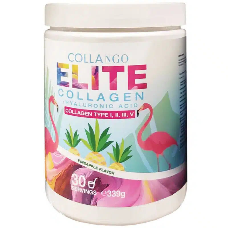 Collango ELITE Kollagen + Hialuronsav Ananász ízű italpor 339g