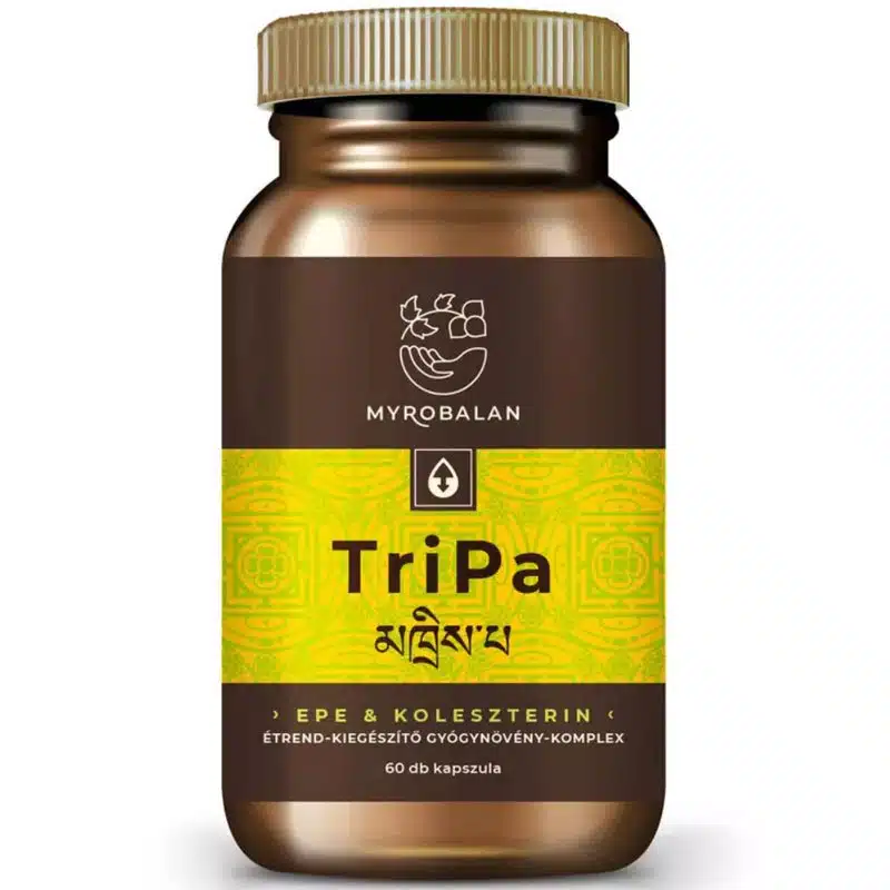 Myrobalan TriPa epe és koleszterin gyógynövény-komplex kapszula 60db