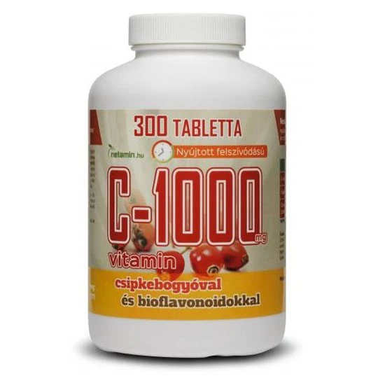 Netamin C-1000mg tabletta EXTRA 300db