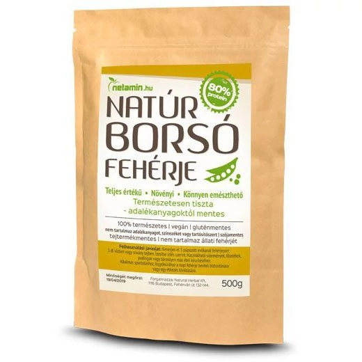 Netamin Natúr borsófehérje 500g