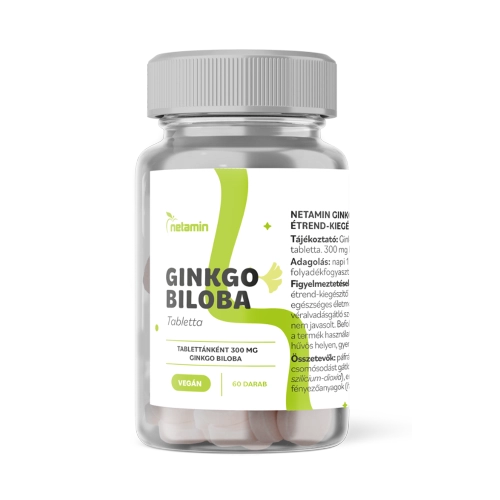 Netamin Ginkgo Biloba 300mg tabletta 60db