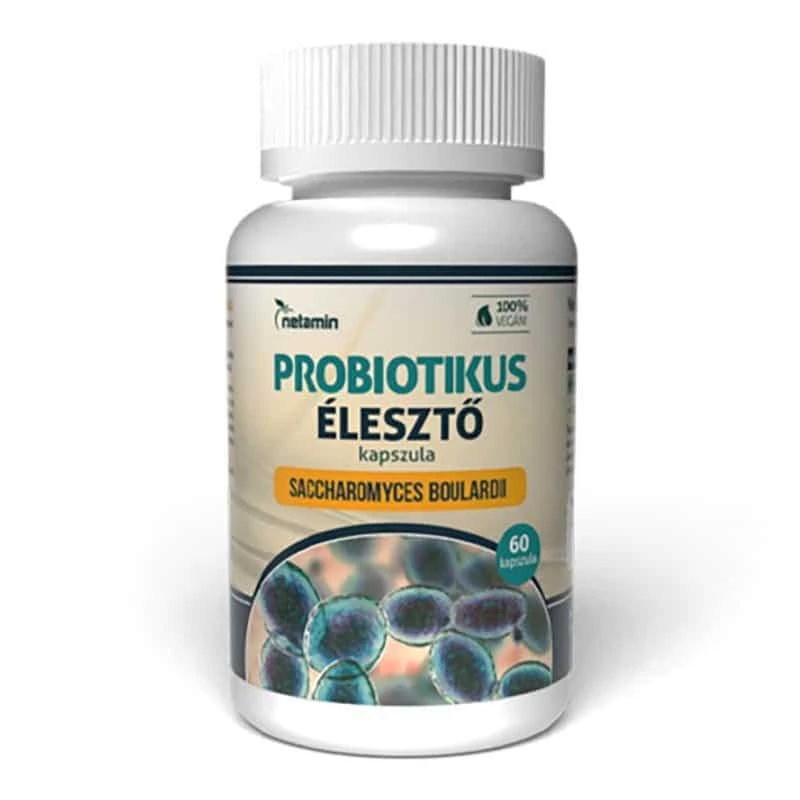 Netamin Probiotikus élesztő kapszula 60db