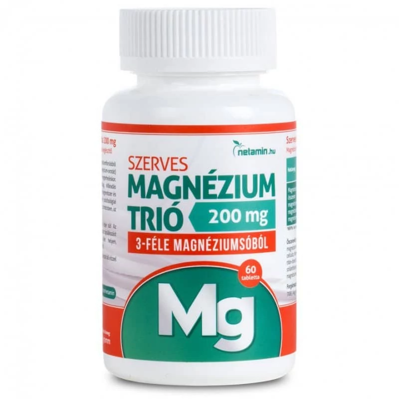 Netamin Szerves Magnézium Trió tabletta 60db
