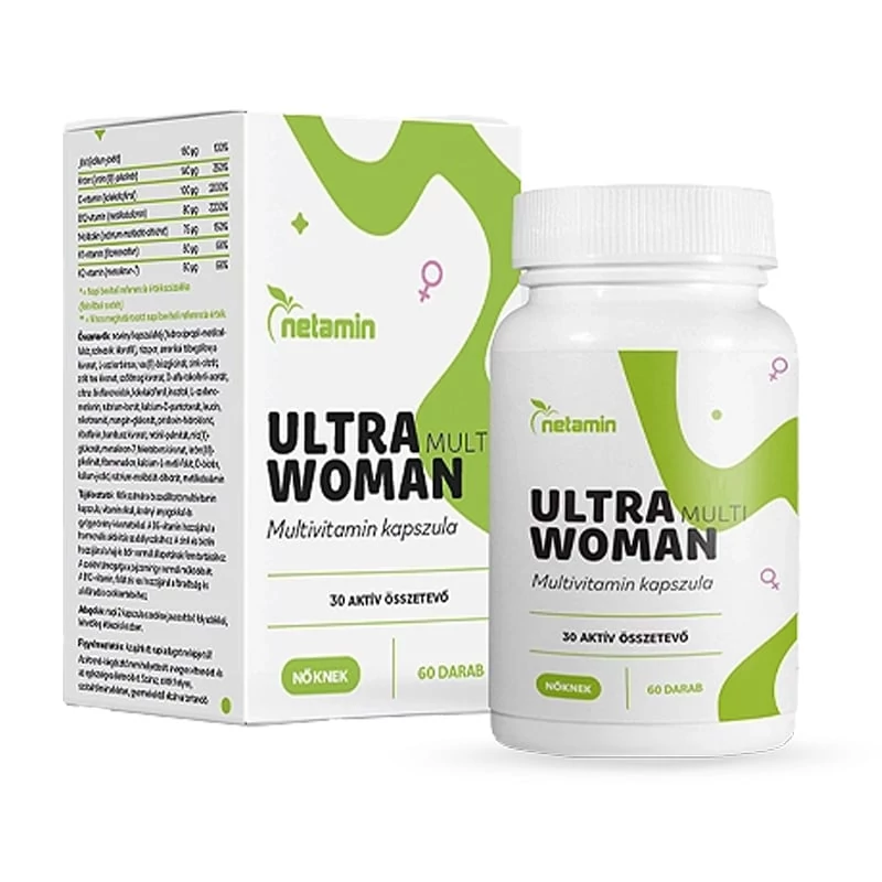 Netamin Ultra Multi Woman Multivitamin nőknek kapszula 60db