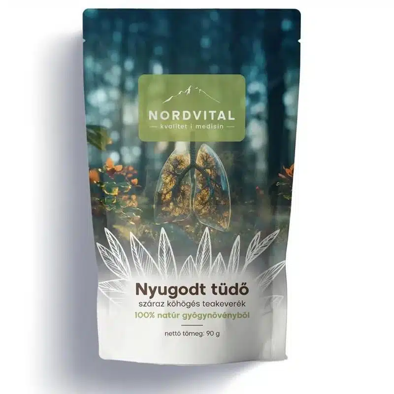 Nordvital Nyugodt tüdő teakeverék 90g