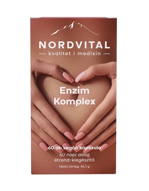 Nordvital Enzim Komplex kapszula 60db