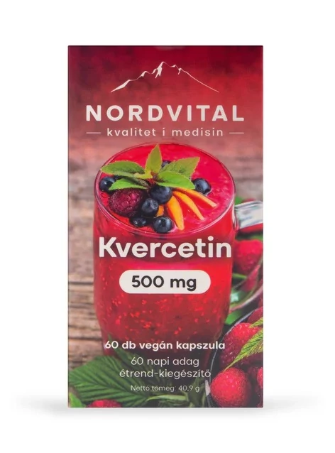 Nordvital Kvercetin vegán kapszula 60db 