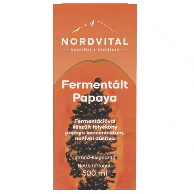 Nordvital Fermentált Papaya koncentrátum+Noni 500ml